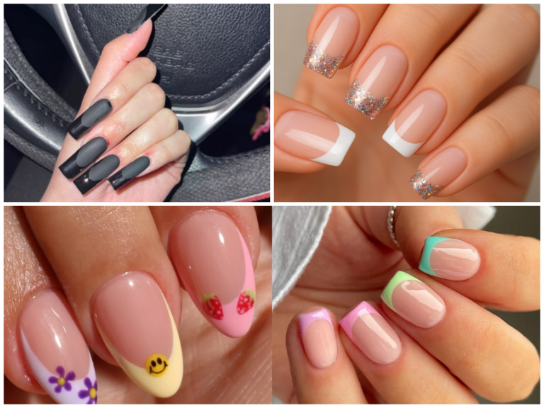 French Nägel Designs